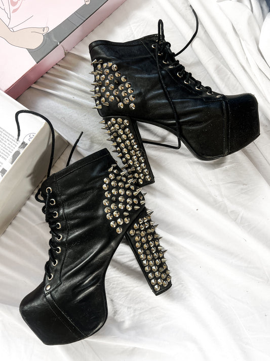 Studded Heels