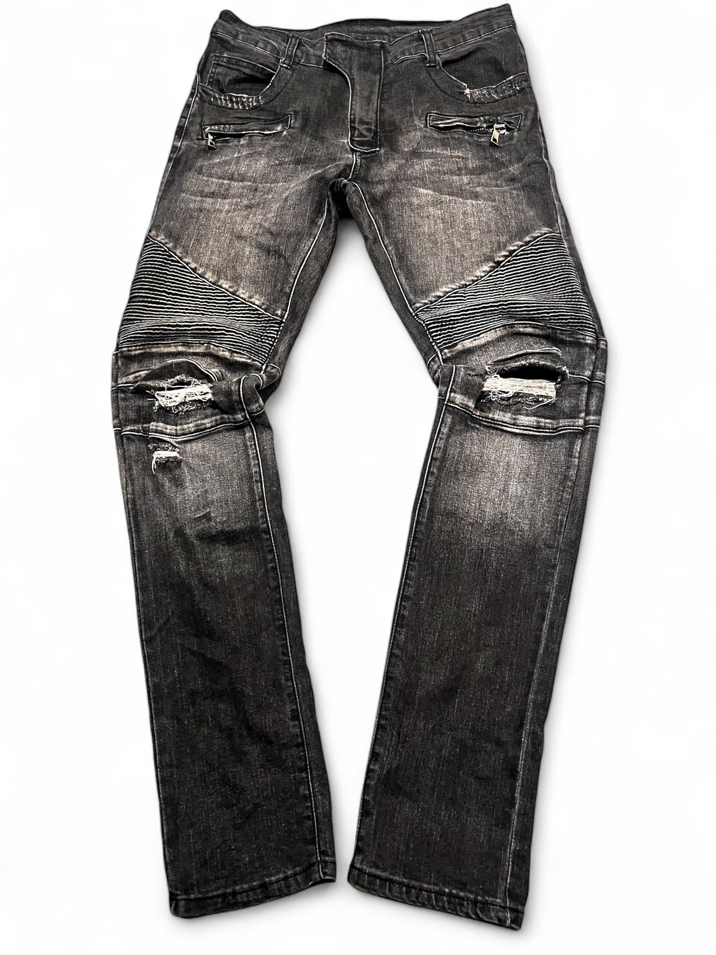 Skinny Biker Jeans