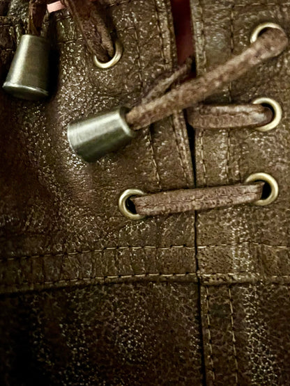 FRINGE LEATHER COWBOY JACKET