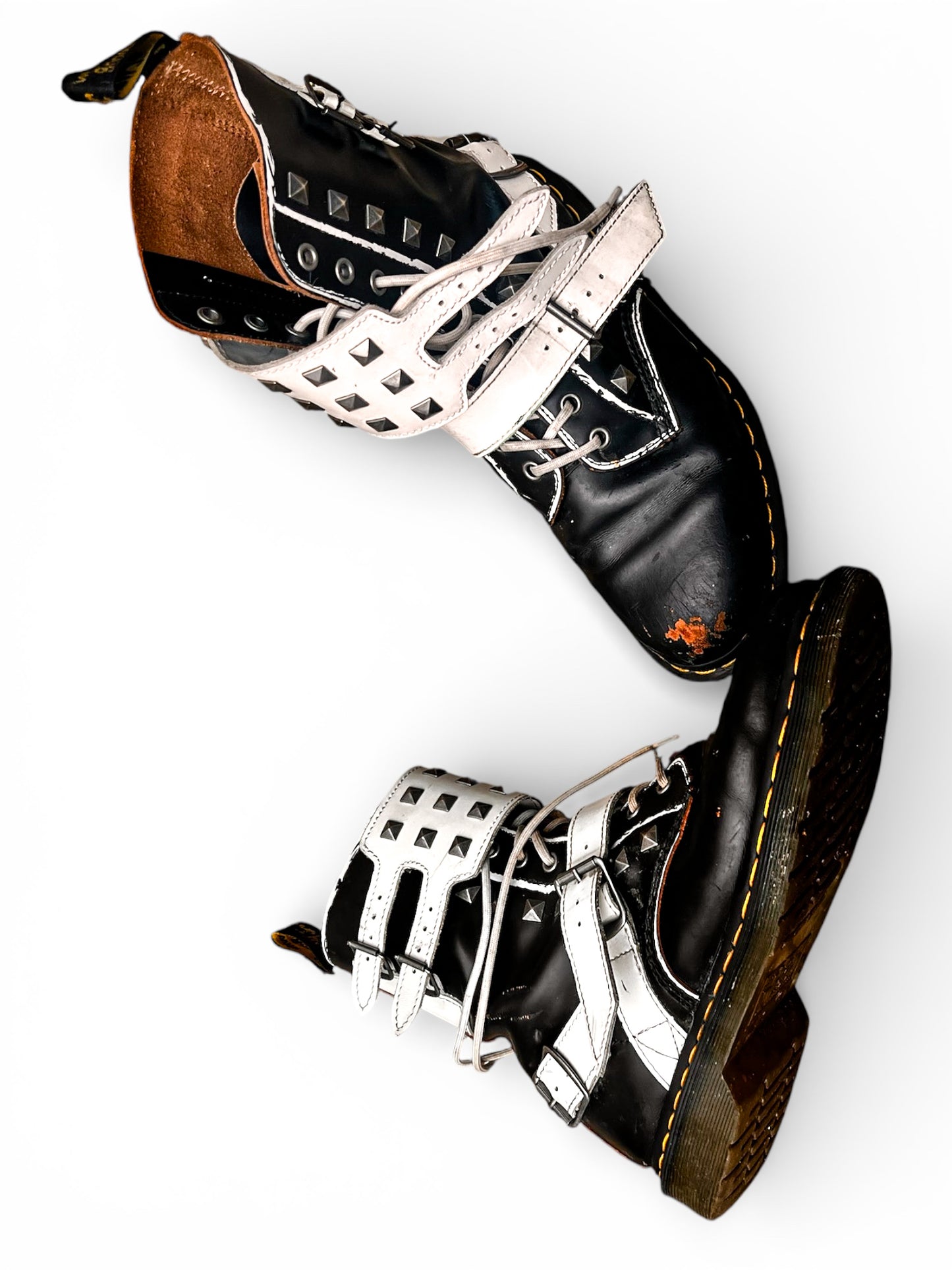 B&W Studded Boots