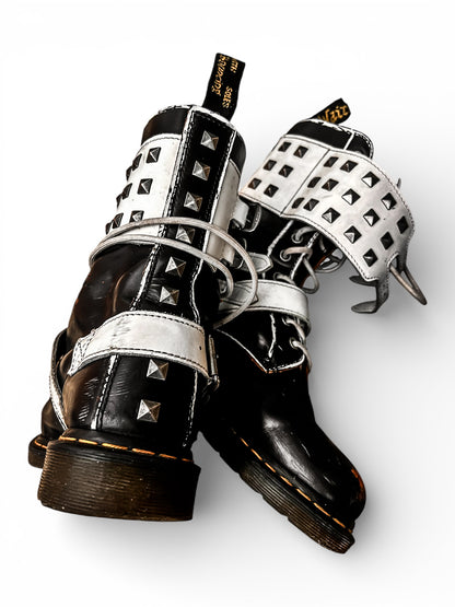B&W Studded Boots